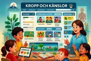Nu bygger vi en digital lärplattform!